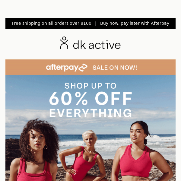 ⏰ Our Afterpay Day Sale Is Now On! Up to 60% Off Everything 💥