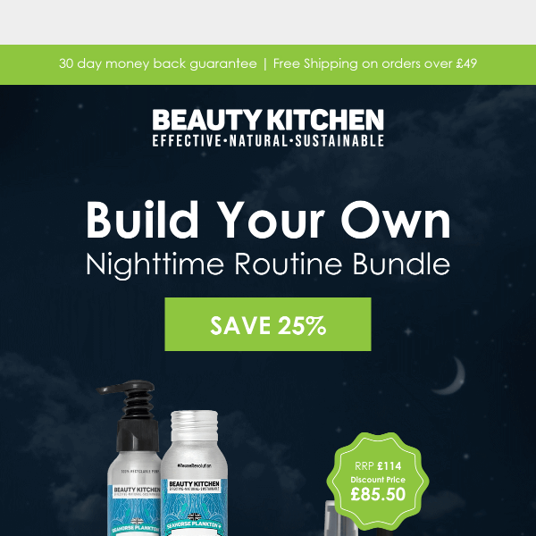 Create your perfect nighttime routine bundle 😴
