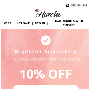 Welcome to Hurela.Enjoy Your Privileges NOW, account new!