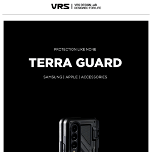 Protect gears like none! Meet Terra Guard wallet series
