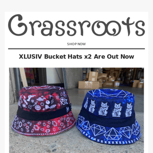 Xlusiv 2 Bucket Hats Out Now