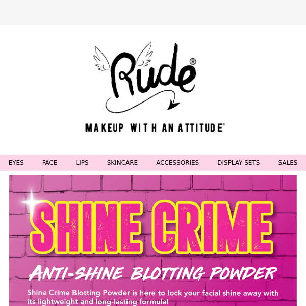 Shine Crime ✨ NEW LOOK!