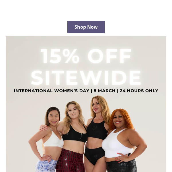 15% Off Sitewide TODAY