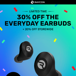 1-Day Prime Deal! 30% off the Everyday Earbuds at Amazon!