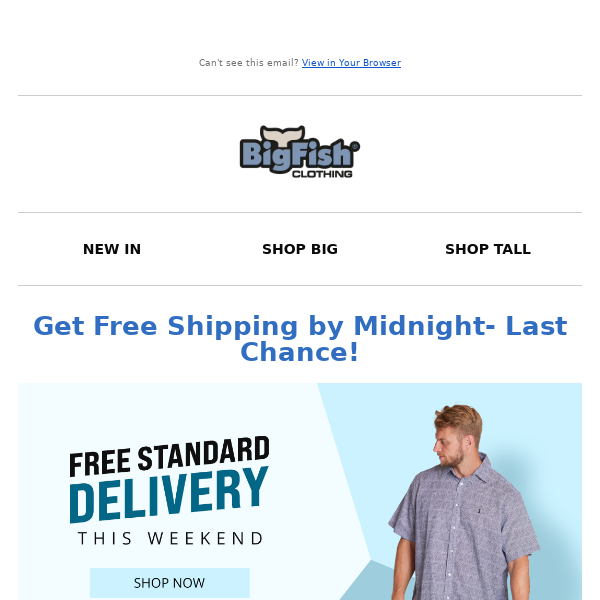 Get Free Shipping by Midnight- Last Chance!