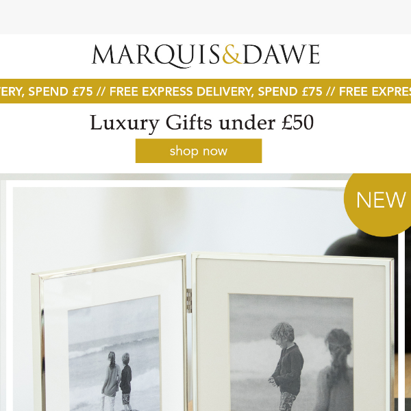 Luxury Gifts Under £50