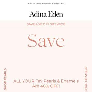 Happy Easter: 40% OFF! 💗