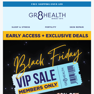 🚨 VIP Black Friday Early Access + Exclusive Deals! 28% Off Sitewide