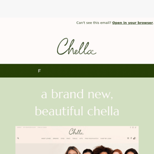 Hey Chella, it's here: our BRAND NEW site 💚