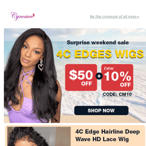 EDGES!! To create your natural hairline