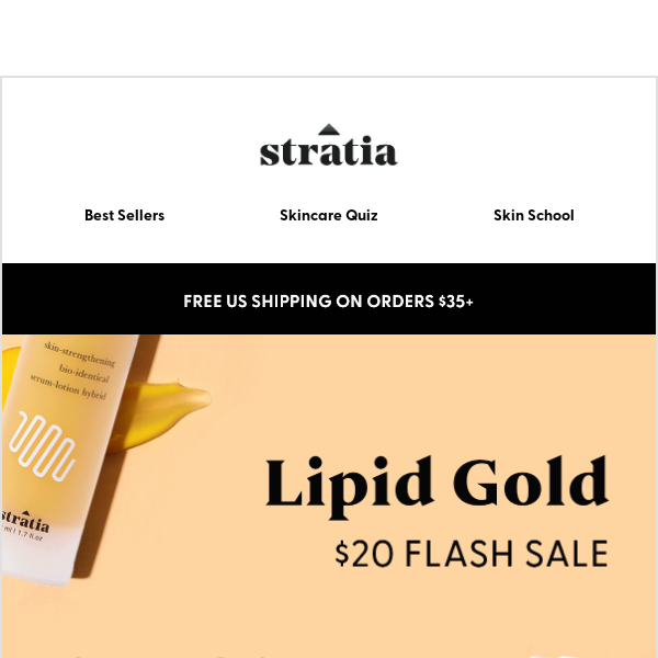 LAST CHANCE FOR $20 LIPID GOLD✨