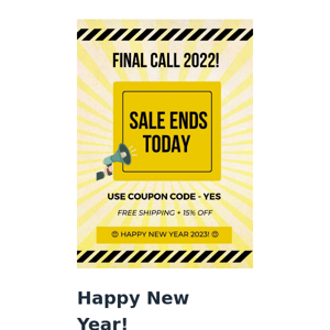 Final Call 2022!