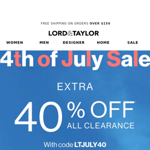 The 4th of July sale is 🔥