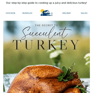 The SECRET to Juicy Turkey 😋
