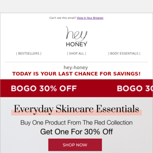 ❤️ LAST CHANCE: 30% Off your second Must-Have | Ends Today