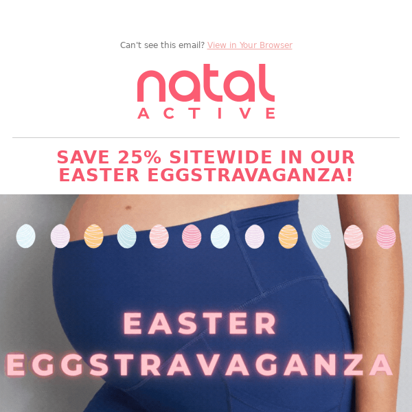25% off in our Easter Eggstravaganza 🐣