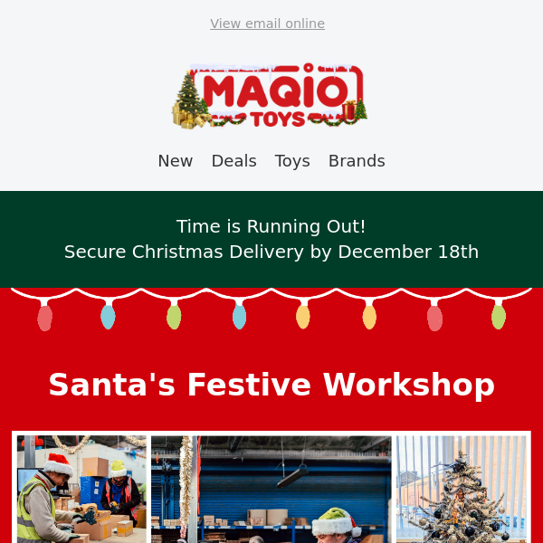 🎅💫 Santa's Workshop: Behind the Scenes