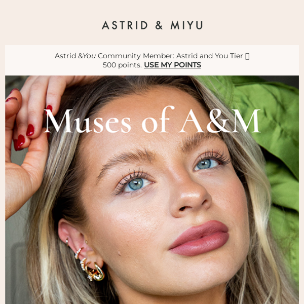 Astrid & Miyu, you’re our muse