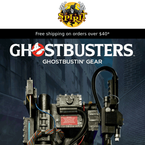 👻 Life-size replica Proton Pack & more!