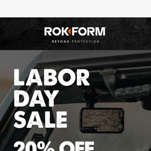 🚨 Save 20% on Car Mounts at Rokform 🚨