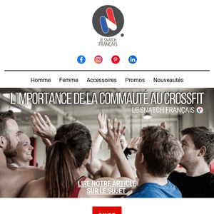 LA COMMUNAUTÉ AU CROSSFIT, C'EST IMPORTANT🤝