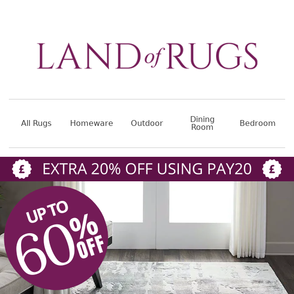 Land of Rugs UK, This is the Last Call... ⌛
