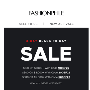 Black Friday SALE!