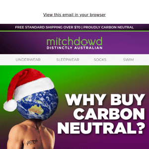 Why buy carbon neutral this Christmas? 🌏🎄