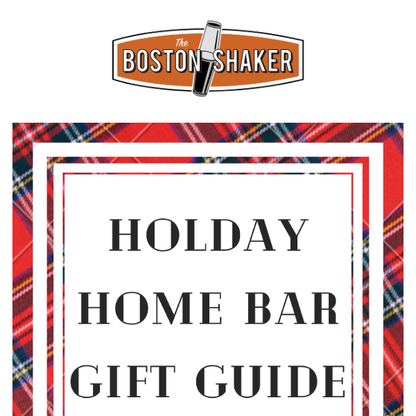 Last Minute Holiday Home Bar Gift Guide🍸🎁