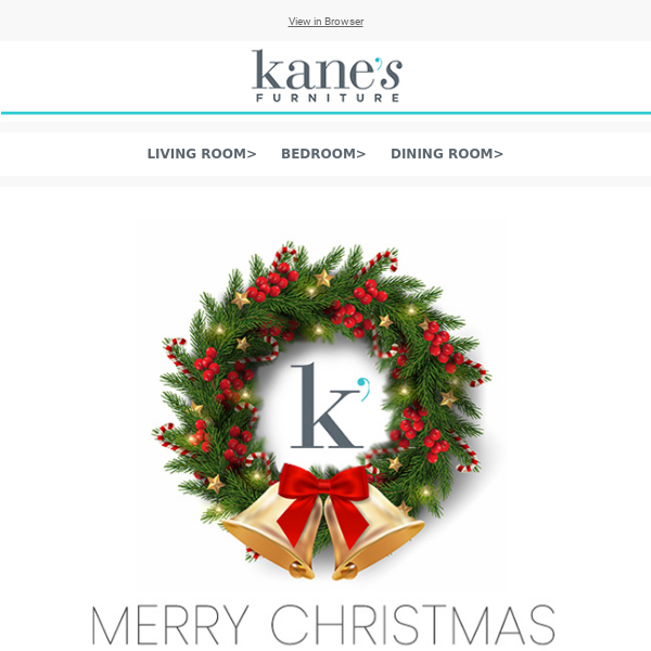  🎄Merry Christmas from your Kane's Furniture Family🎄