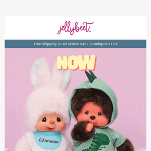 🚨ATTENTION🚨 All New Monchhichi are finally HERE!