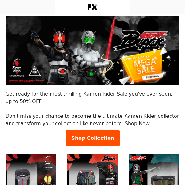 Kamen Rider Mega Sale - Unbeatable Price🔥