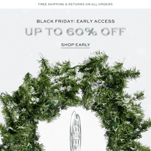 Tory Burch, Black Friday early access