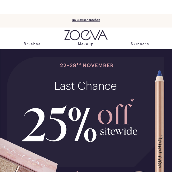 HURRY - It's your last chance to shop 💄