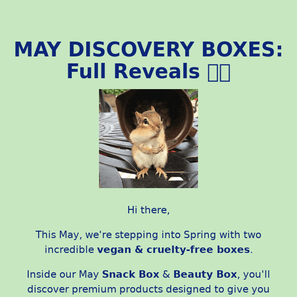 May Vegan Boxes: Full Reveals 🌷