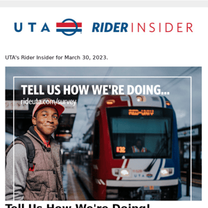Rider Insider /// How are we doing?, Change Day Public Meeting, Transit Cheer with Jay Fox