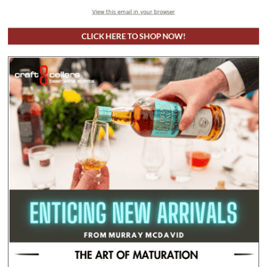 The Art of Maturation - Brand New Murray McDavid & More!
