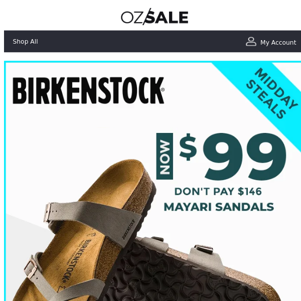 $99 Birkenstock Mayari Sandals - 48hrs Only!