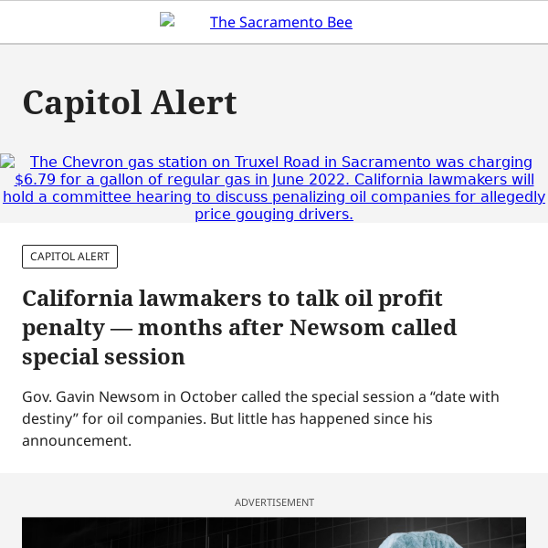 California lawmakers to talk oil profit penalty — months after Newsom called special session