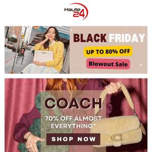 COACH 70% Off Almost Everything 💥