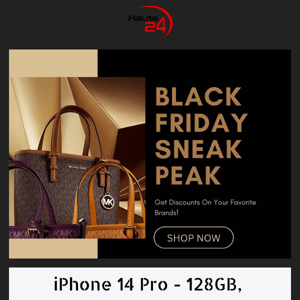 Black Friday Sneak Peek: Gifts At Rs. 999/-