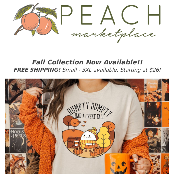 Fall Collection Just Released!!