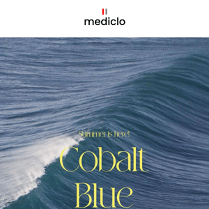 Guess who's back? COBALT BLUE