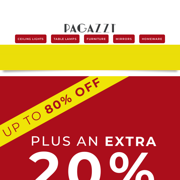 Don't Miss Out | EXTRA 20% Off Sale