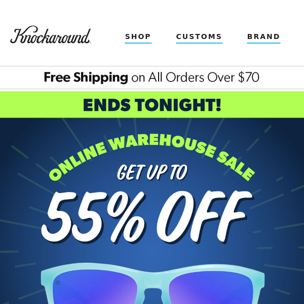 Final Day of our Online Warehouse Sale!