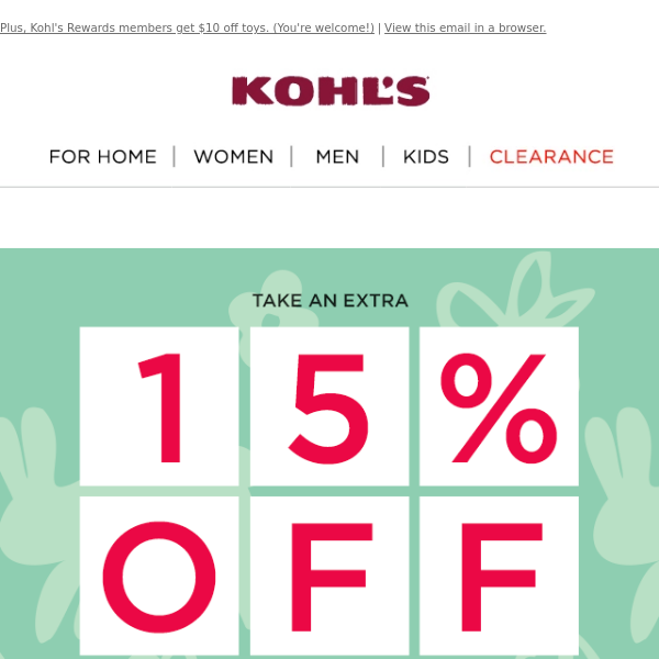 Kohls - Latest Emails, Sales & Deals