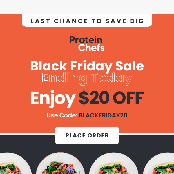 Last Chance: $20 OFF Healthy Meals Ends Today 🚀