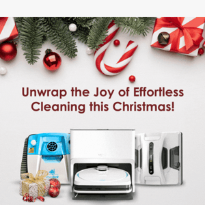 Unwrap Joy: Up to 60% off on Your Favorite Robot Helpers! 🎄🎁