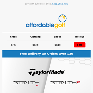 🔴 TaylorMade Stealth 2 Collection - Pre-Order Now at Affordable Golf