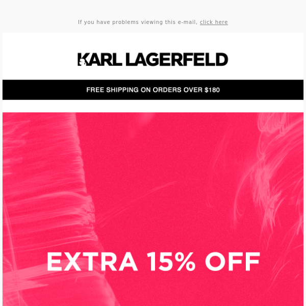 FLASH SALE: Extra 15% off